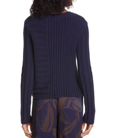 Vince Mixed Rib Crewneck Sweater - Picture 5 of 7